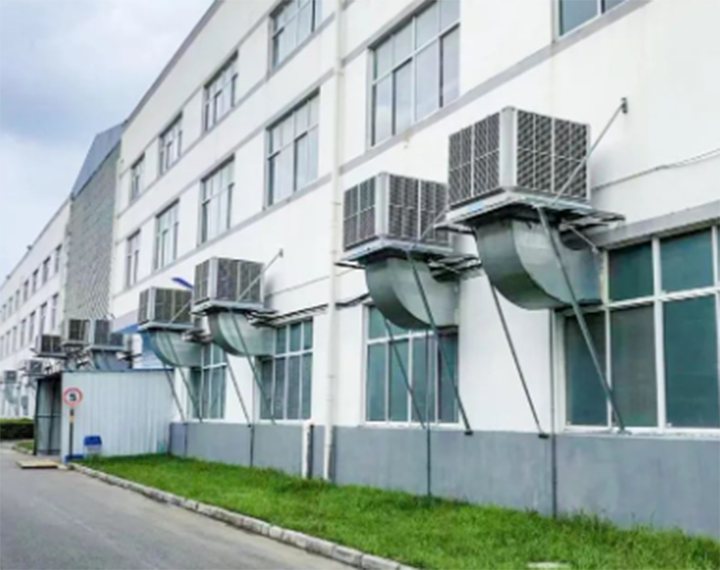 【2024欧洲杯下注分享】某食品加工厂冷气机结合大风扇工程案例分享
